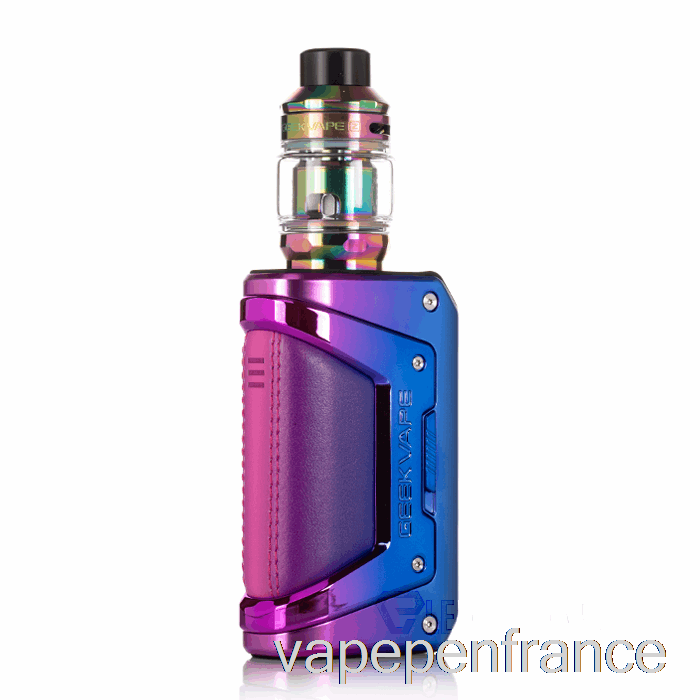 Geek Vape L200 Aegis Legend 2 200w Kit De Démarrage Stylo Vape Arc-en-ciel Violet